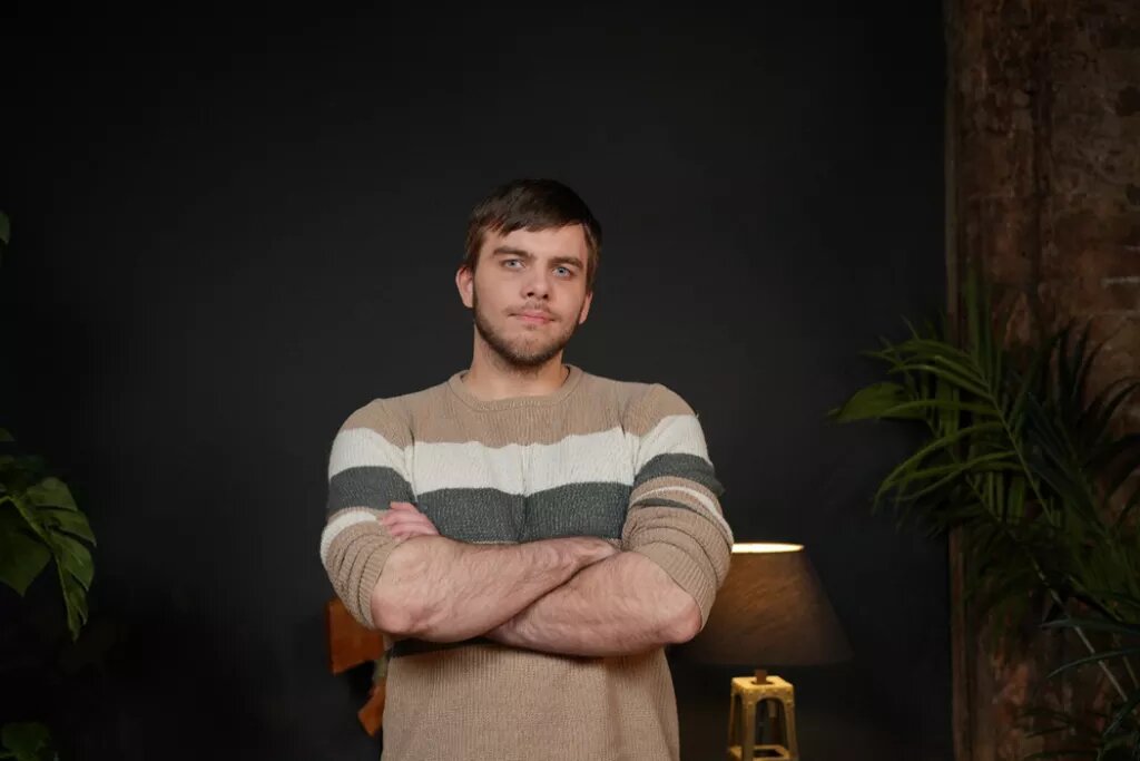  Сергей Лобанов на съемках проекта «Распаковка бизнеса с Романом Пилькиным»
