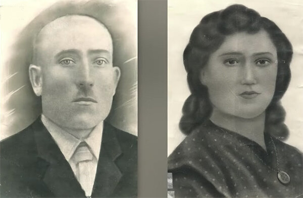 Родители Мани. Нахман и Фрима Винник