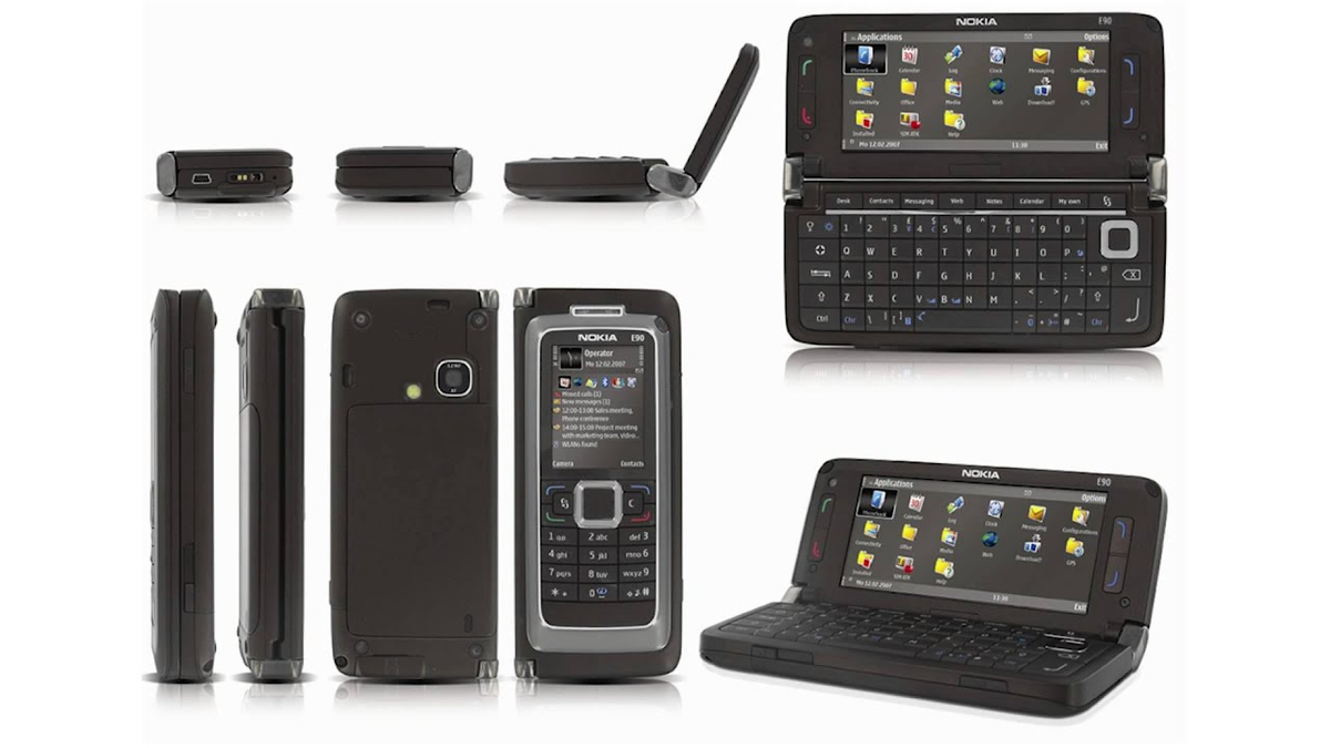 Nokia E90 – мощный бизнес-смартфон 2007 года | Кнопочные телефоны  Rarephones.ru | Дзен