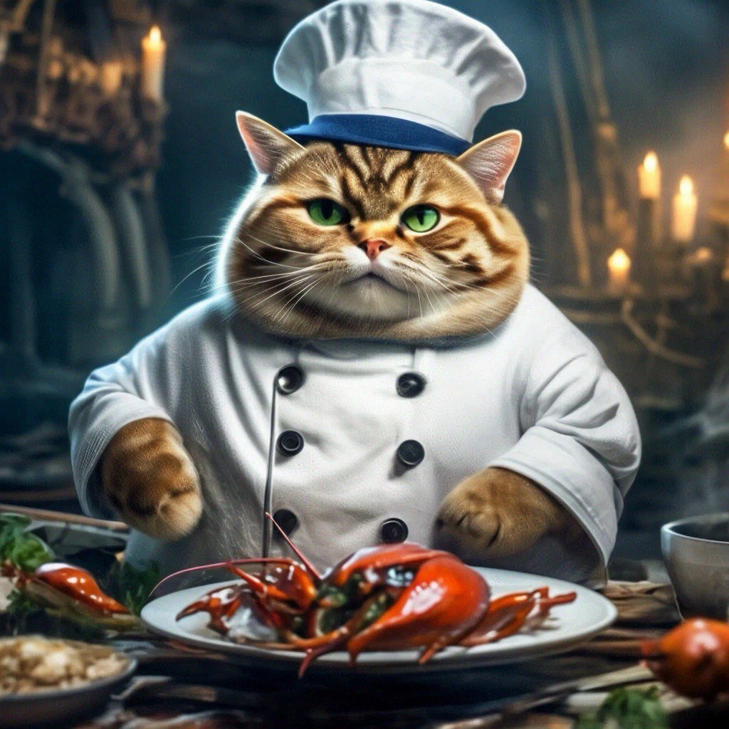 Котик Повар (Кок)