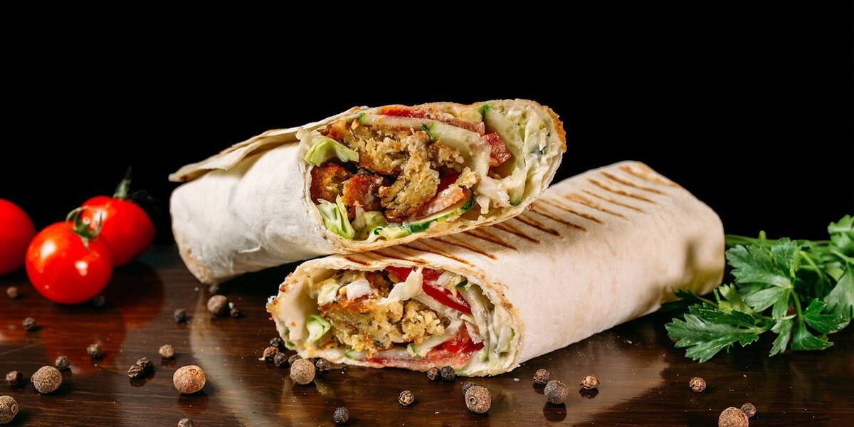 Шаурма в разрезе