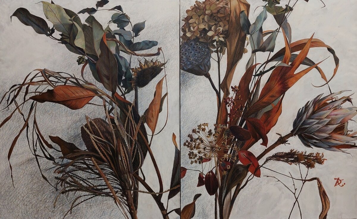    В Сургуте открылась выставка графики «Размышления в тишине»