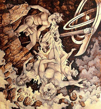 Кронос извергает своих детей