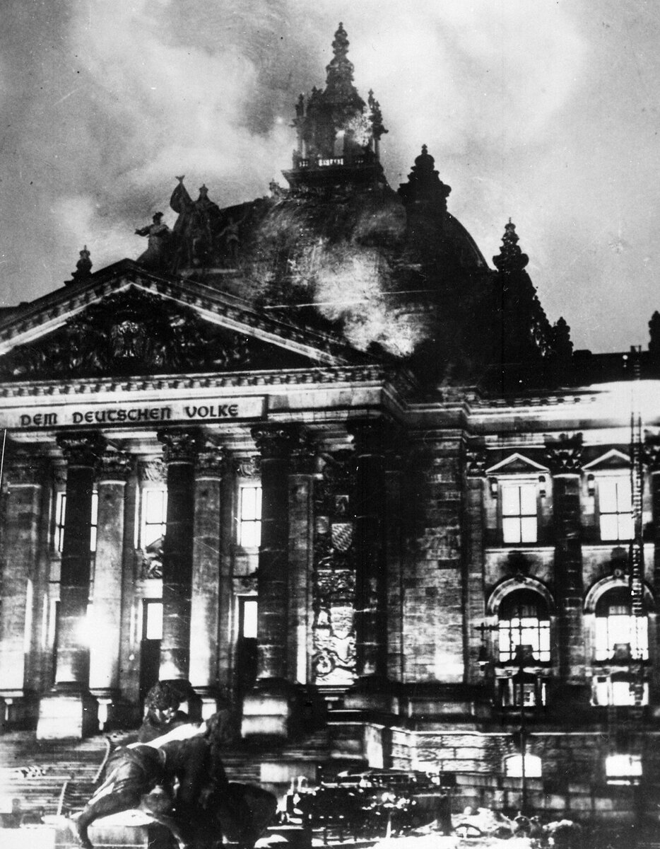 Поджог Рейхстага 27.02.1933 года. Открытый источник