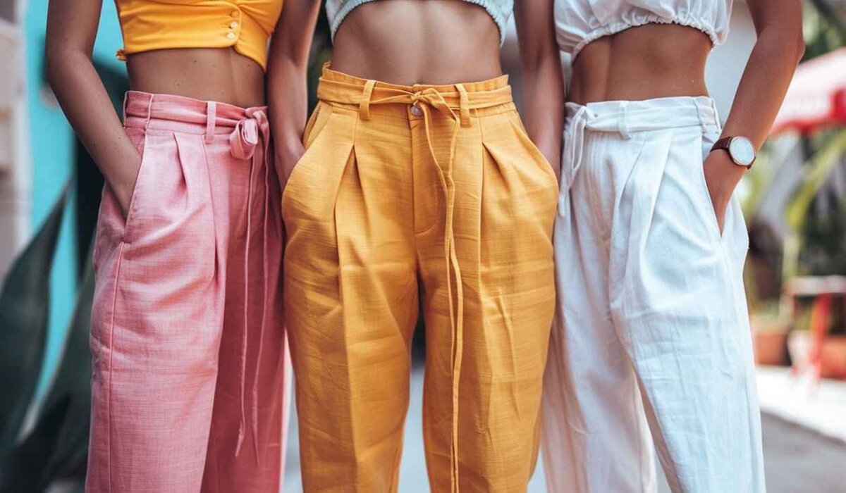 Изумительные брюки весна-лето 2024: топ-10 трендов, новые и свежие образы с брюками