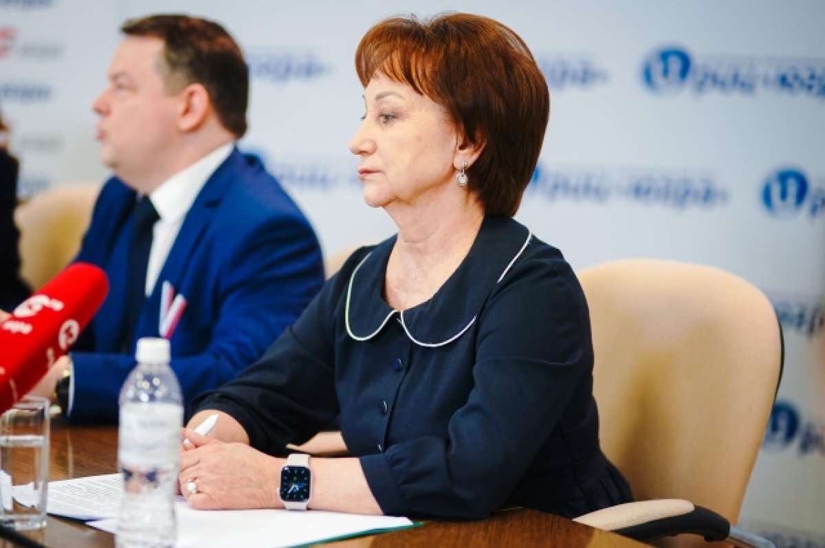    Наталья Стребкова рассказала журналистам, как прошло голосование в округе.