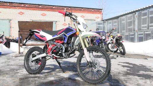 Питбайк XMOTOS 150, с двигателем помощнее. Обзор.