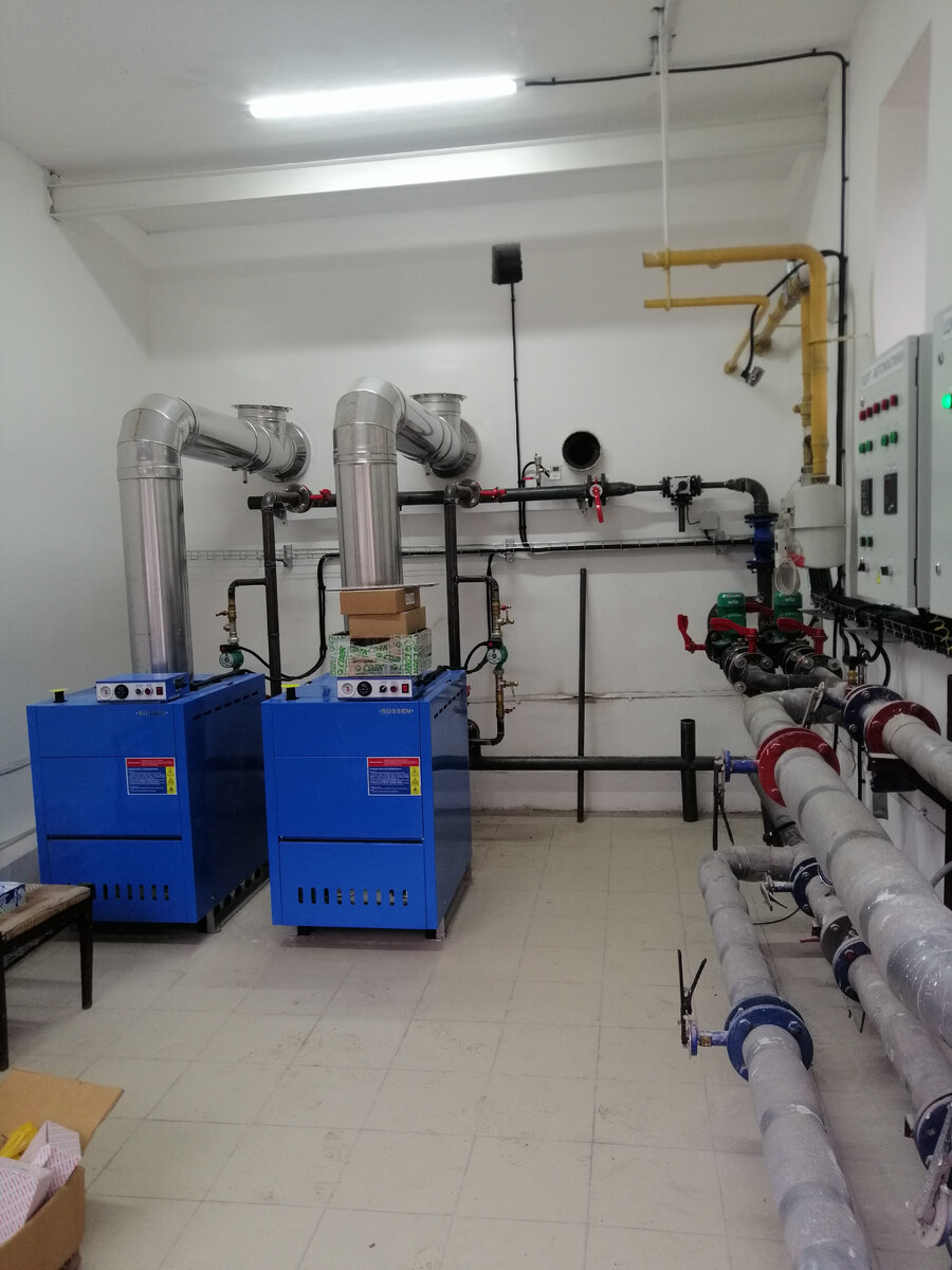 Капитальный ремонт котельной административного здания