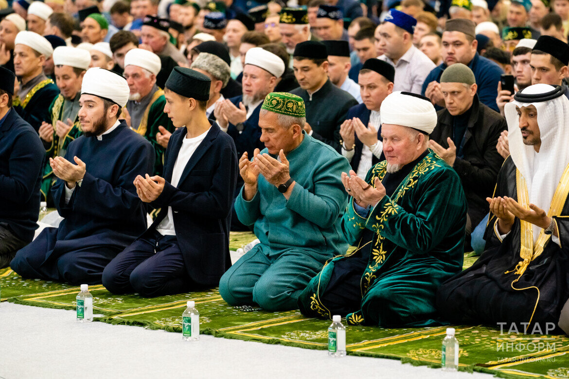 ​Традиционно участие примет Раис Татарстана Рустам Минниханов. Фото: © Салават Камалетдинов / «Татар-информ»