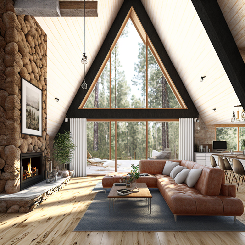 Дом внутри, интерьер 2