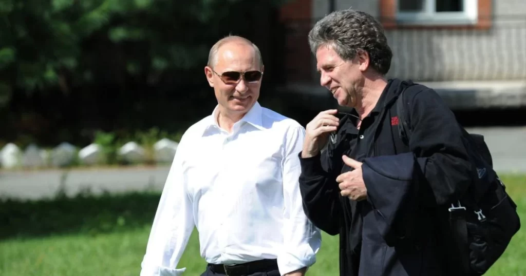 Владимир Путин и Хуберт Зайпель