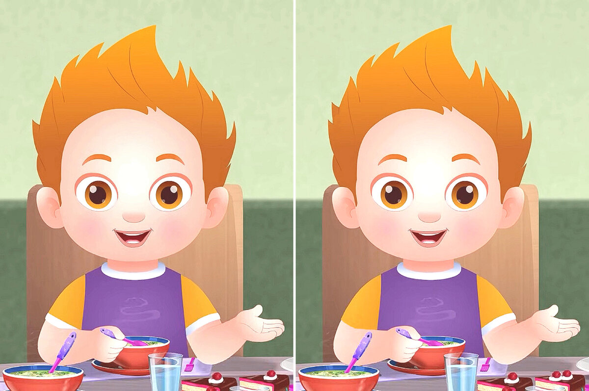 Увидите 3 отличия на рисунках? | 27 Тем | Дзен