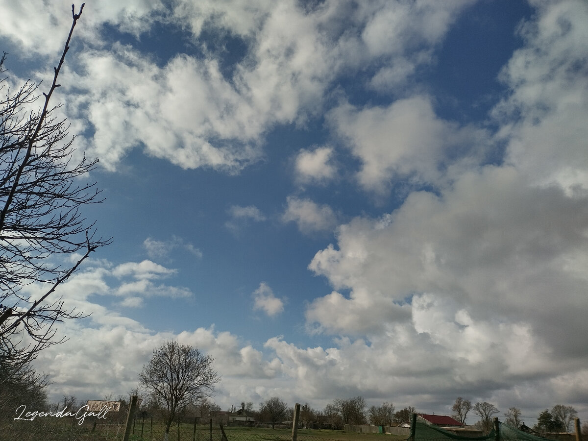 Сегодняшнее небо