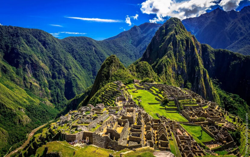 Мачу-Пикчу - древний город в Южной Америке