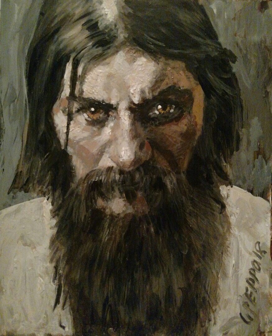 Портрет Григория Распутина, источник —интернет. 