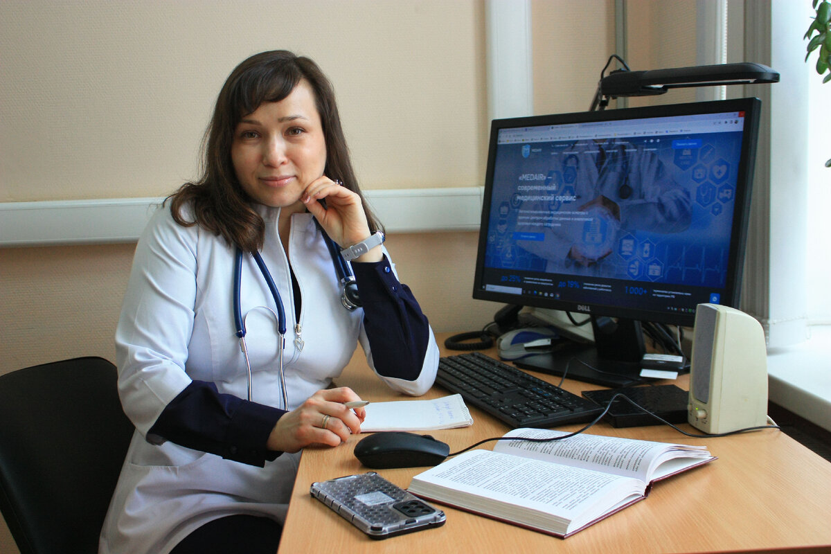 Главный врач медицинского центра "МЛС" (бренд MedAir), к.м.н. Байрашева Валентина.   