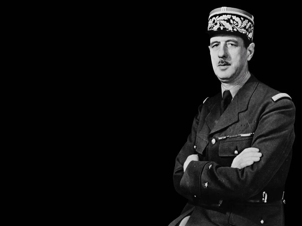 Генерал Шарль де Голль, президент Пятой Французской Республики 1959-1969 гг.
