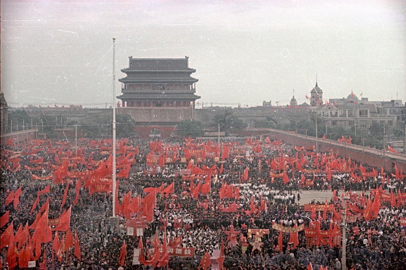Провозглашение КНР 01.10.1949г., ознаменовавшее победу коммунистов в гражданской войне и выход Китая из сферы влияния США