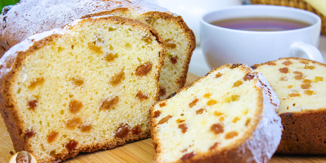Творожный кекс с изюмом! Сдобный и нежный