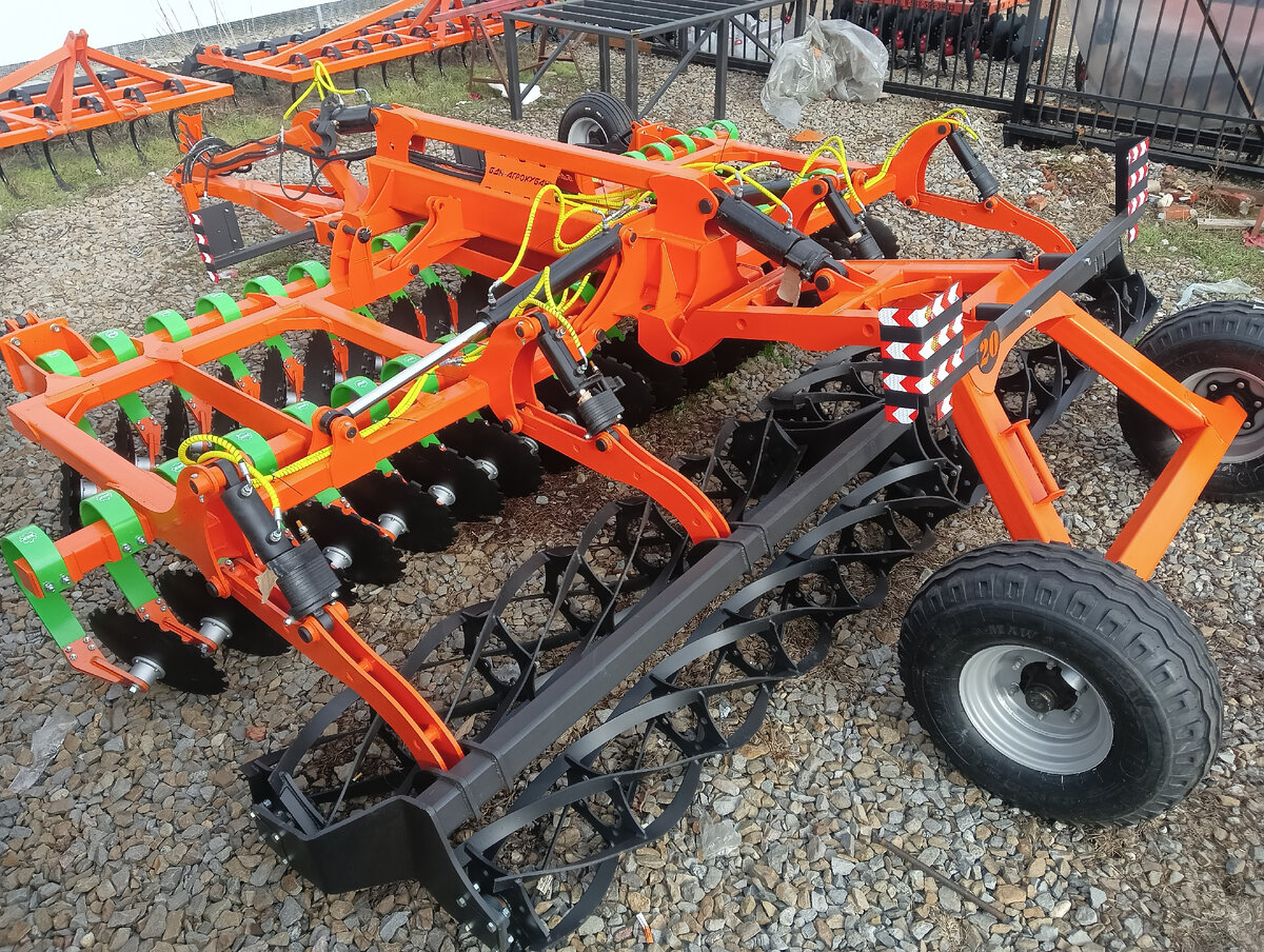 Лущильник Дисковый 2 рядный ЛД-6 ПБ «Аврора»