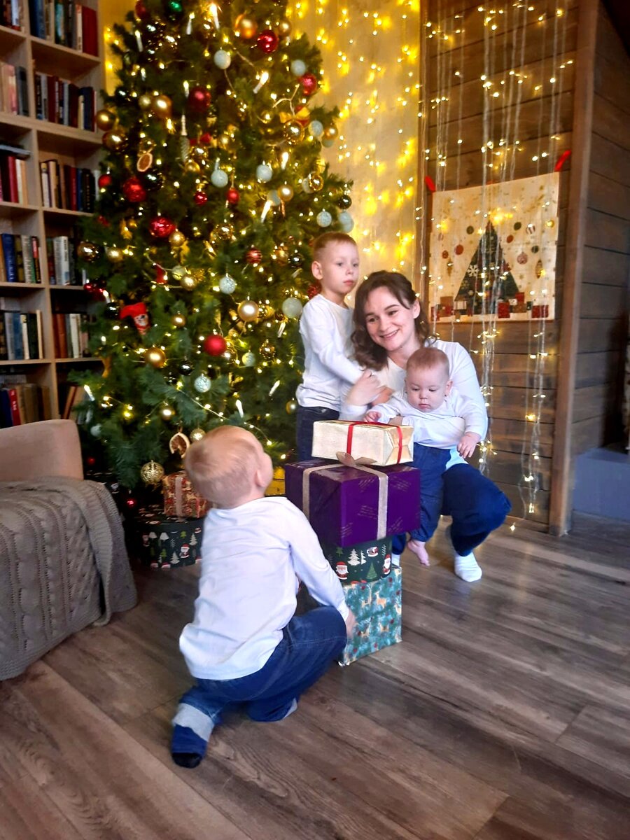 Я и мои мальчишки: Арсений, Кирилл и Мирослав❤️