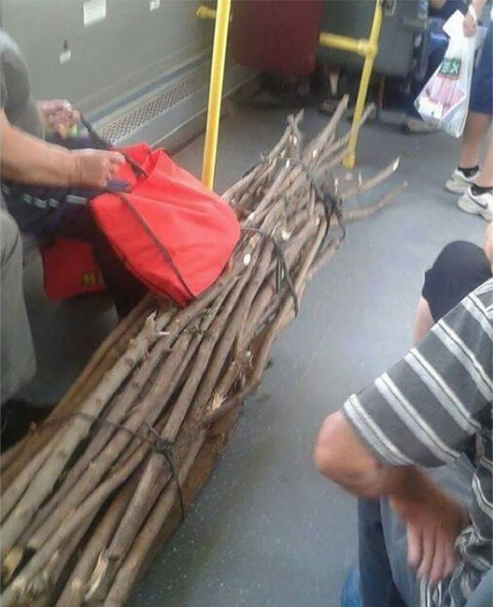 В маршрутке