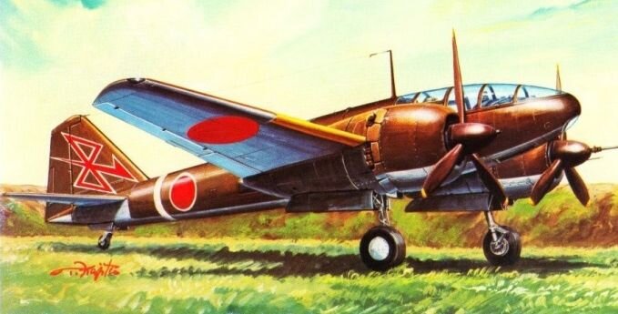 Японский скоростной разведчик Ki-46-III