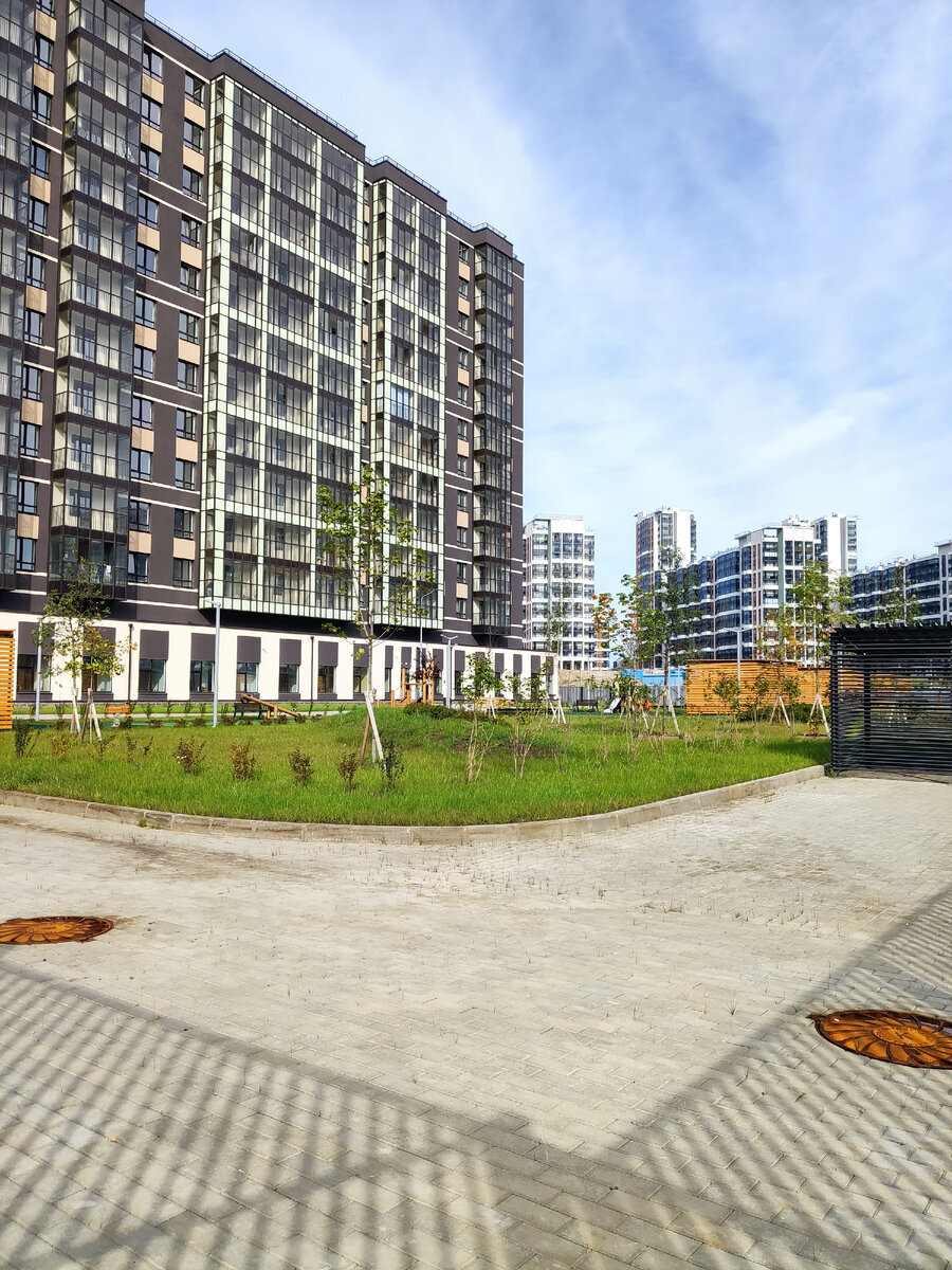 Так выглядит часть территории двора детского сада