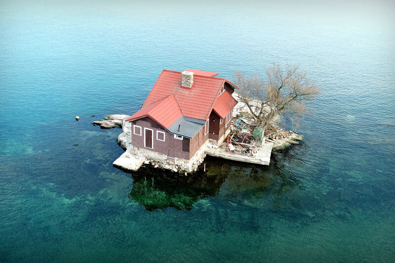 Остров «Достаточно места». Источник: nypost.com