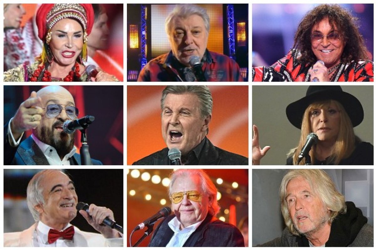    Антонов, Лещенко, Малежик, Шуфутинский.