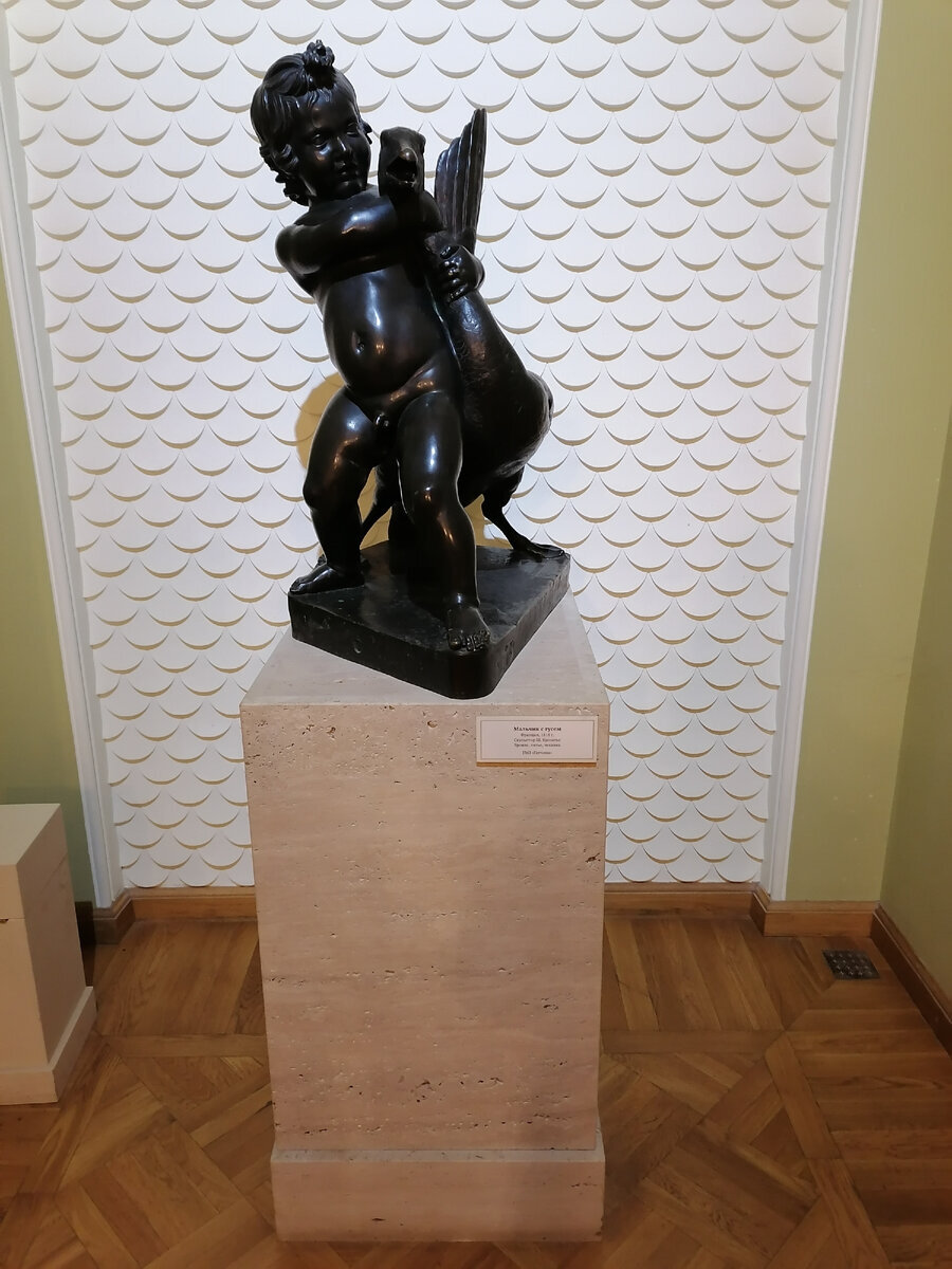 Нас встречает Мальчик с гусем. 1818 г.