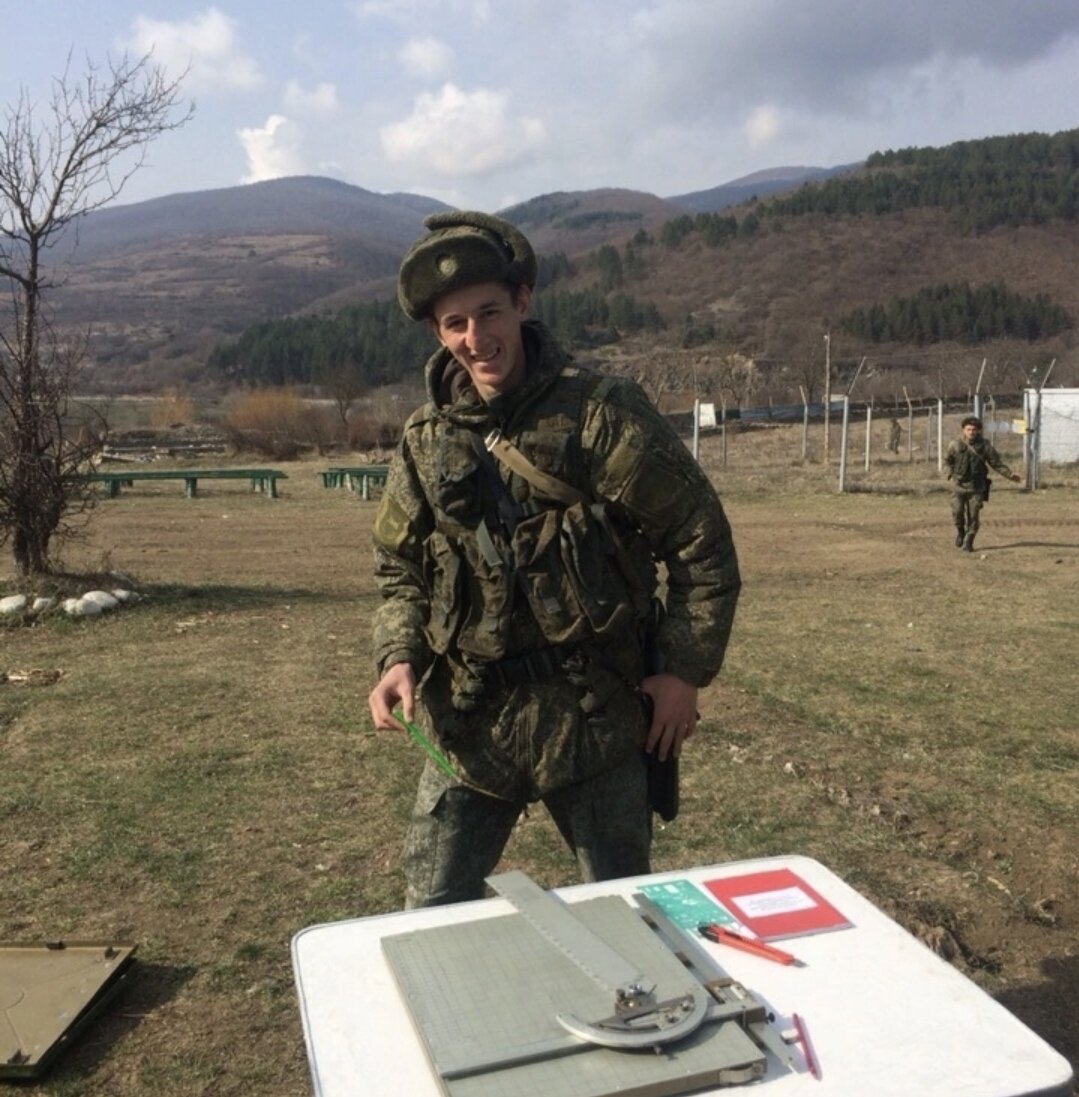 Артур Урбицкий на учениях в Северной Осетии. Фото из личного архива