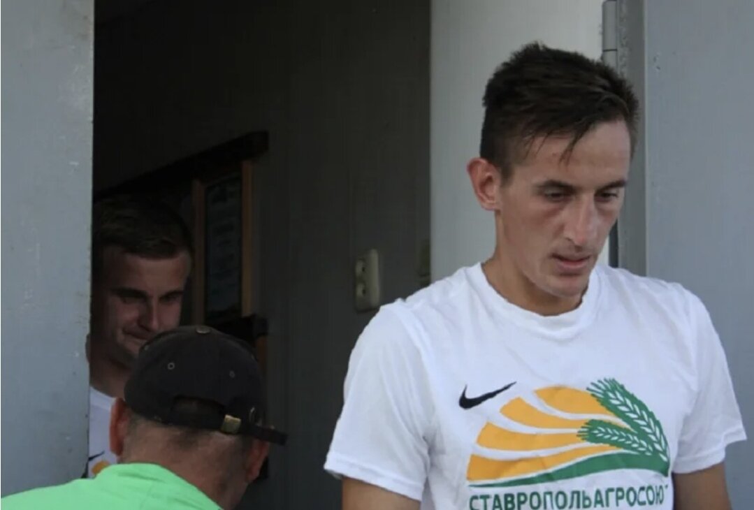 Артур Урбицкий в составе "Ставропольагросоюза". Фото из личного архива