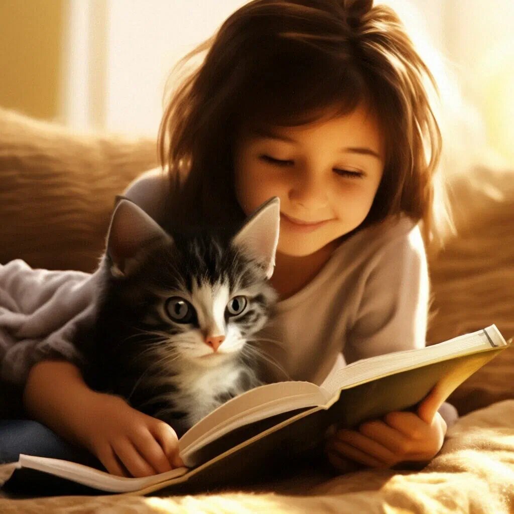 Умный Котенок.