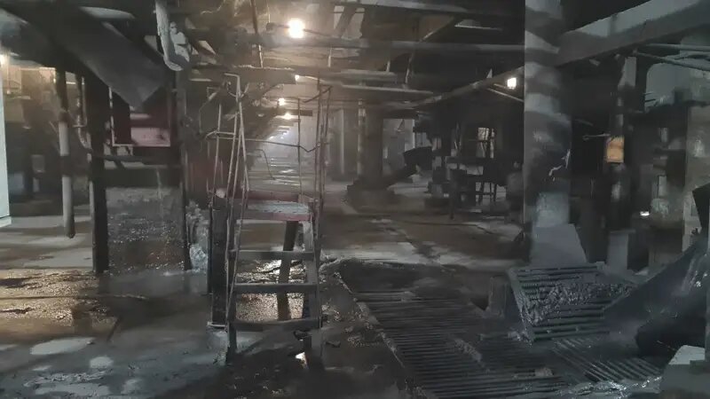    Внутри котельной на территории ЭТЭЦ