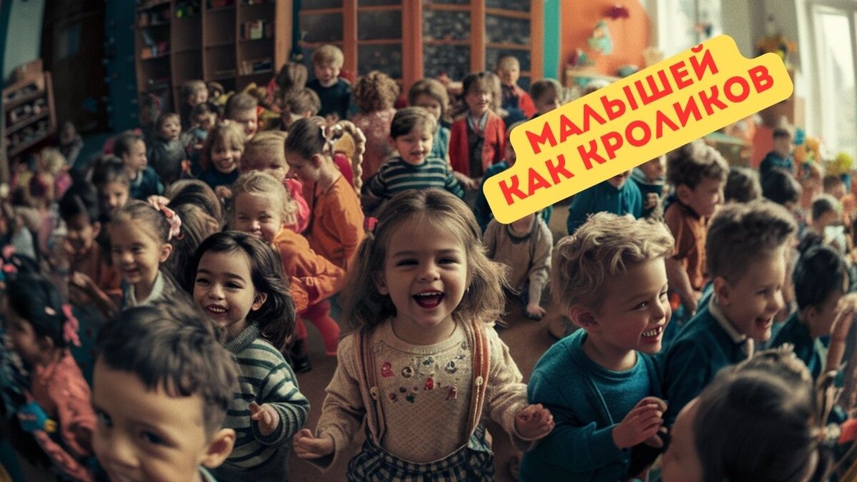 В садике у сына 30 детей