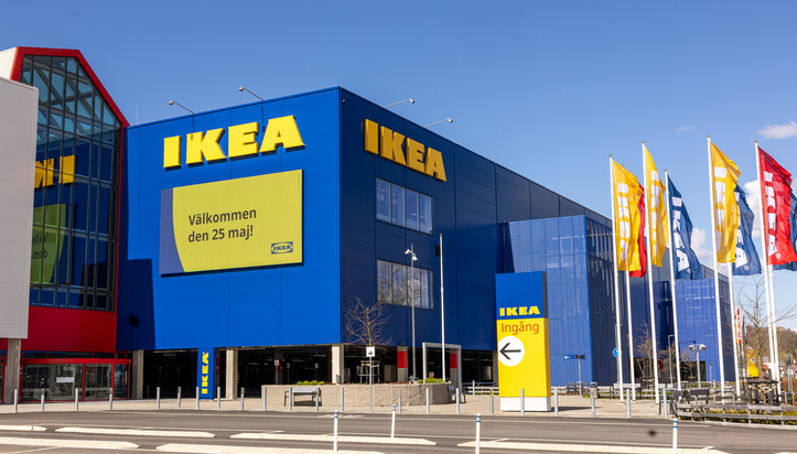 Магазин IKEA. Взято из открытых источников
