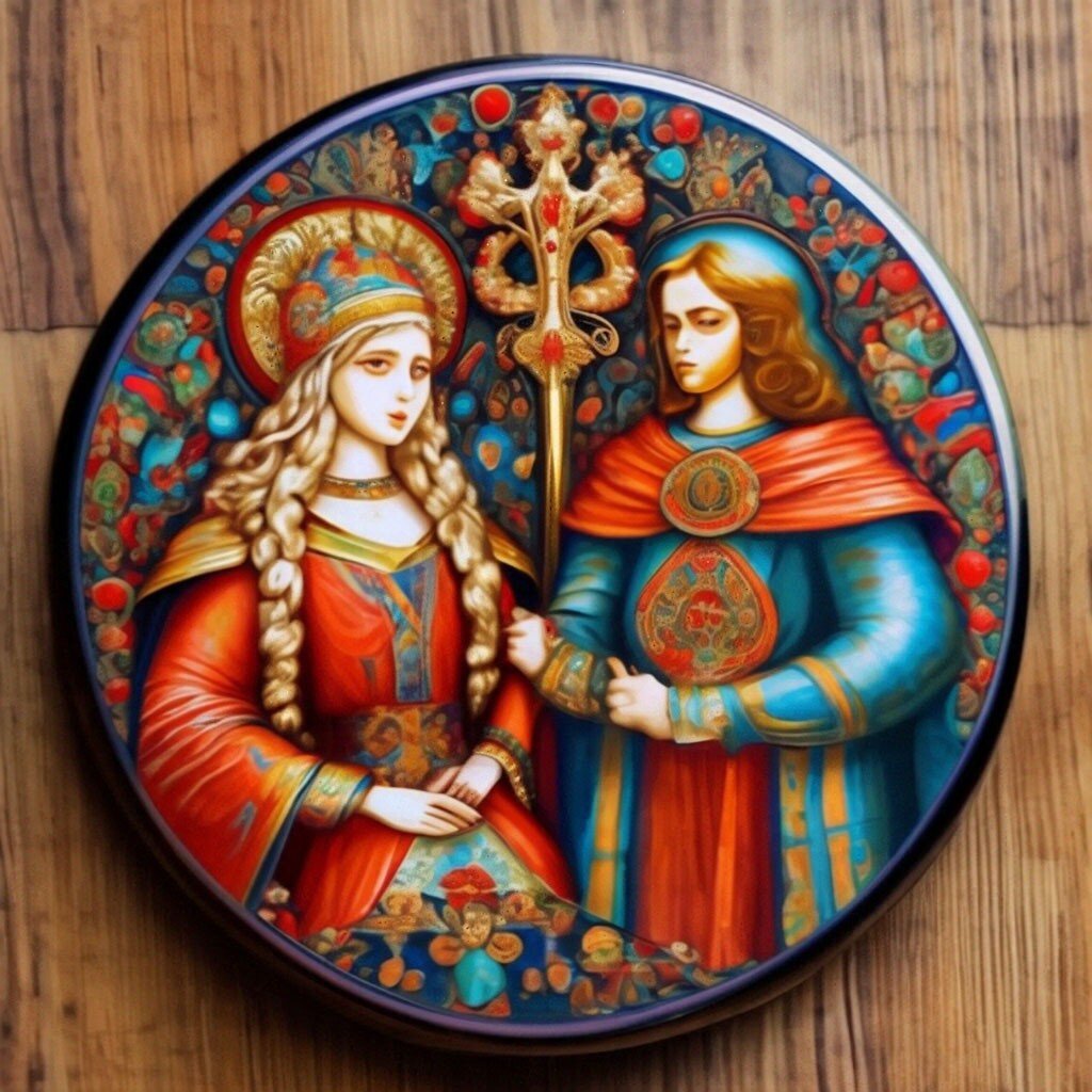 Сувенир из Мурома (создано с помощью ИИ)