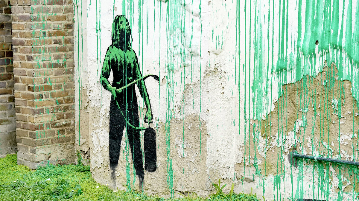 В Лондоне появилась новая работа Banksy | Мир Музыки | Дзен