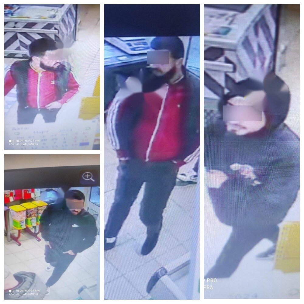 Двух участников банды вычислили по камерам в магазинах. Фото: телеграм-канал "Многонационал".