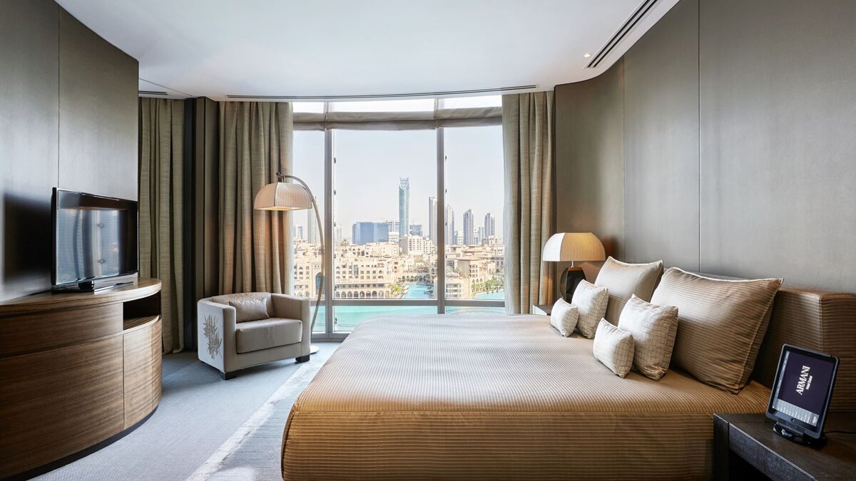 Номер в отеле Armani Hotel Dubai 5* - фото с официального сайта отеля.