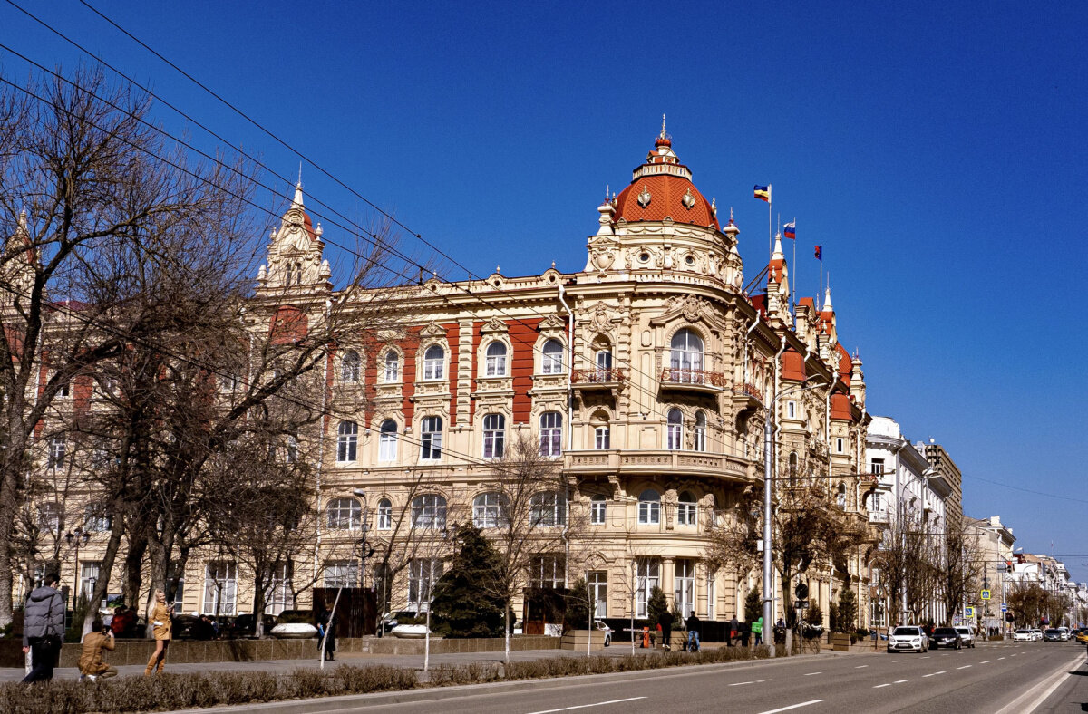 Здание Ростовской-на-Дону городской Думы на Большой Садовой улице. 