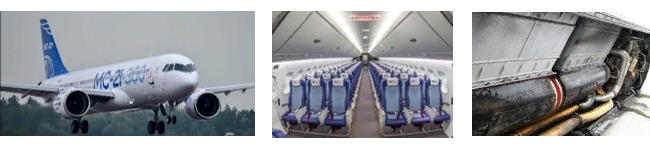 Рис. 1. Инженеры европейских компаний посчитали, что в результате применения полимеров на замену металлам вес авиационного судна уменьшается на 1 т.