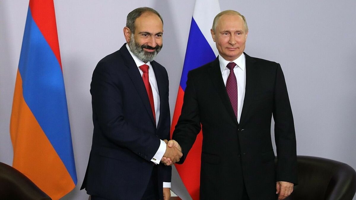     Никол Пашинян и Владимир Путин. Источник: kremlin.ru Автор фото: Пресс-служба Кремля