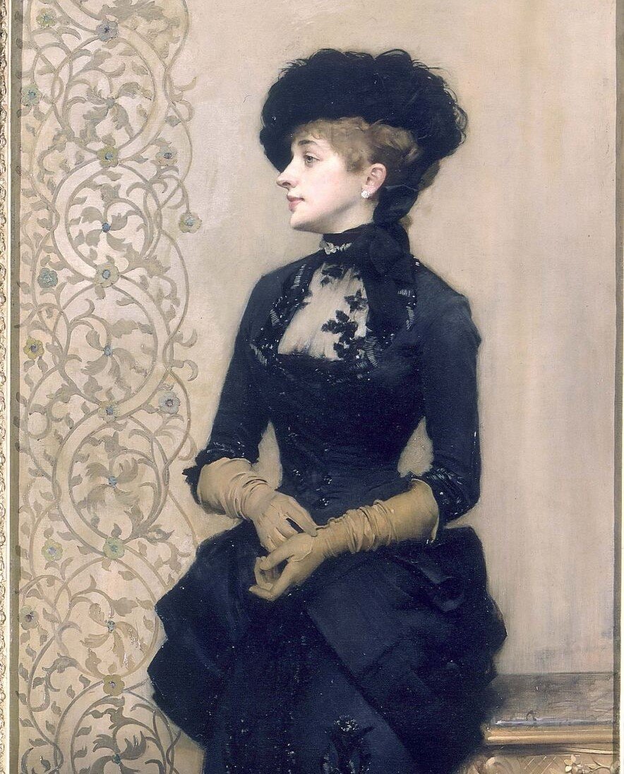 Д.С.Сарджент "Дама в черном"