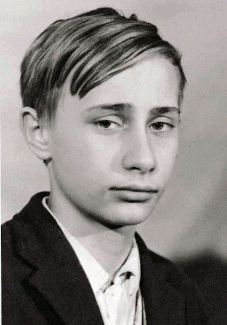 Путин в юности. Фото: свободные источники 