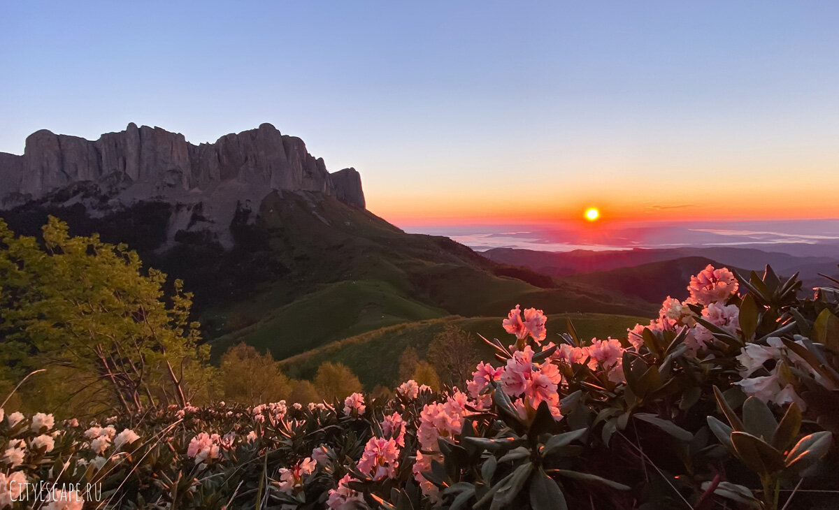Фото из нашего похода в Адыгею в национальный парк «Большой Тхач»
