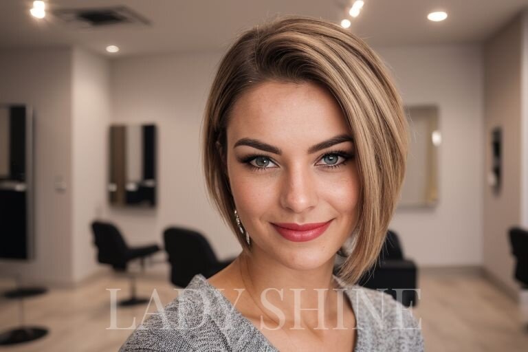 Оформление прически и окрашивание в салоне красоты "Леди Shine"