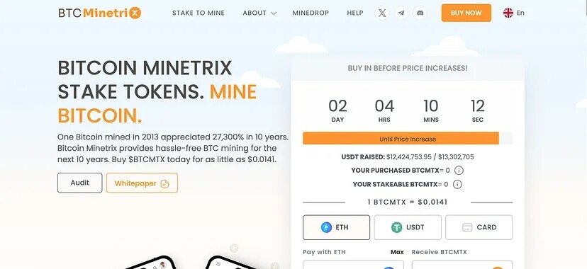 Bitcoin minetrix