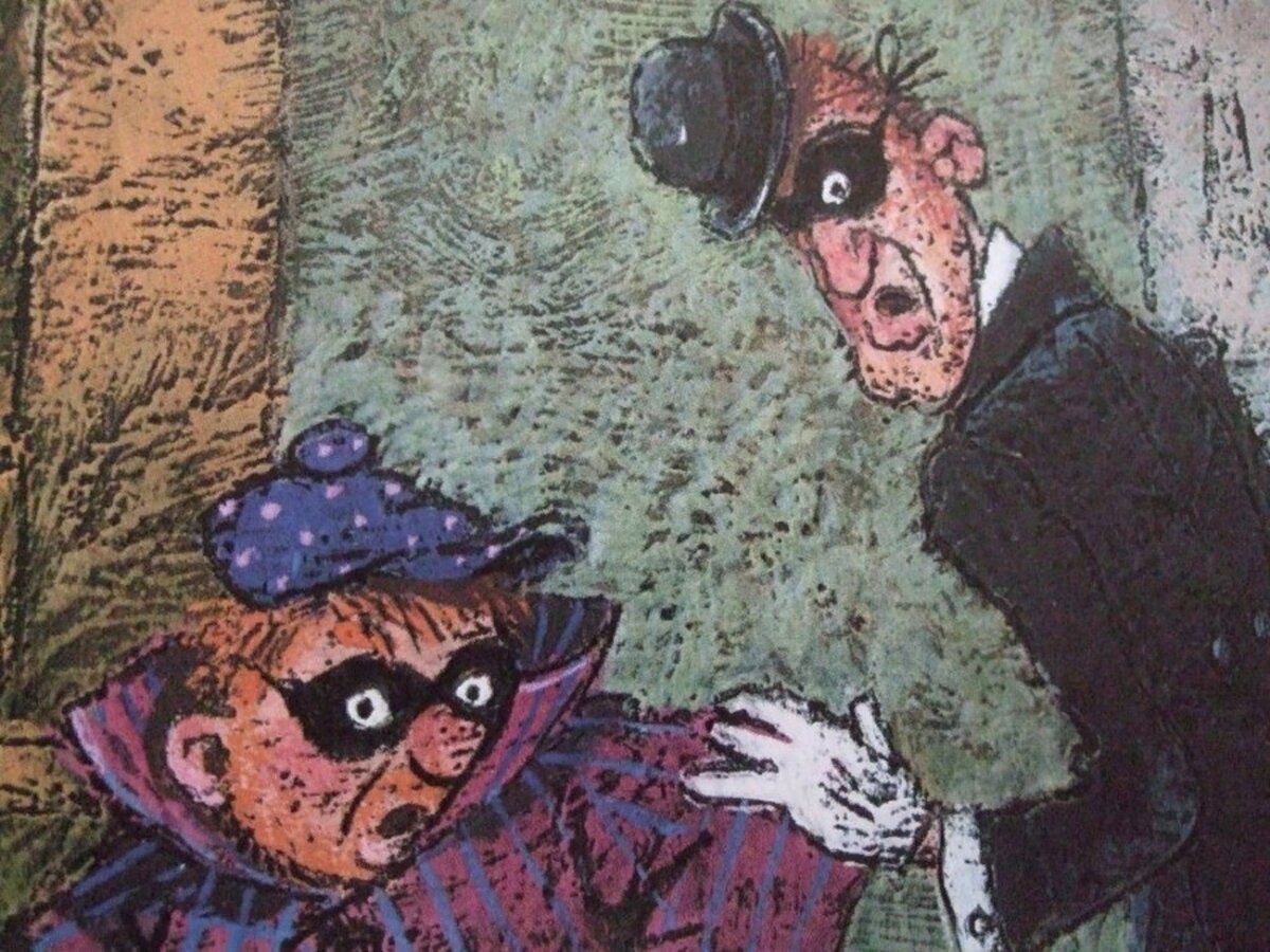 Жулики. Мф Малыш и Карлсон, реж Б. Степанцев.